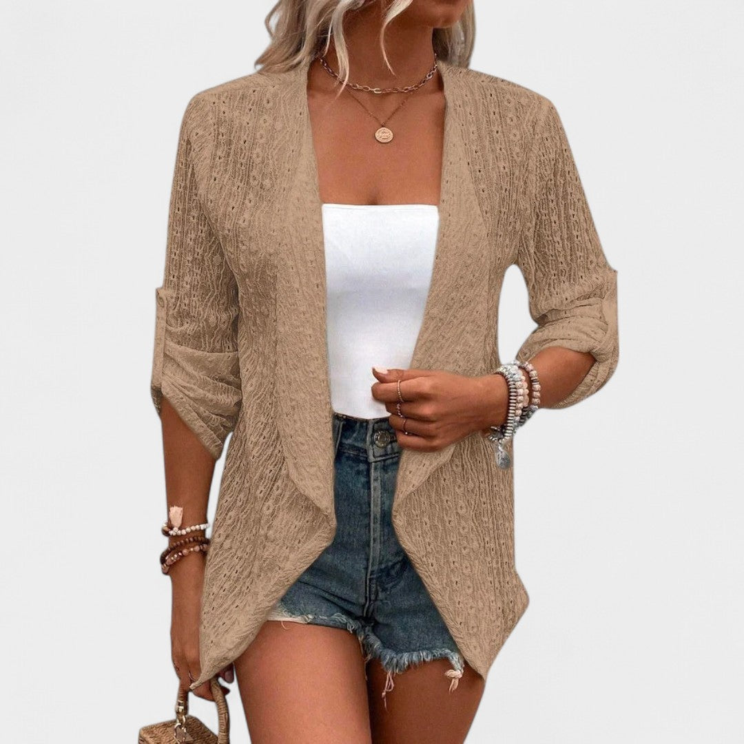 BELMONTE MILANO | CARDIGAN LEGGERO A DRAPPO
