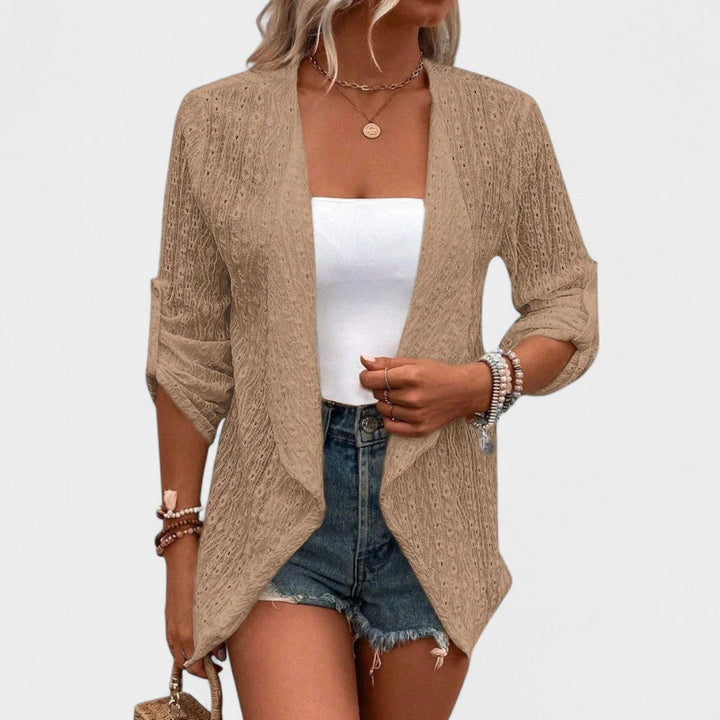 BELMONTE MILANO | CARDIGAN LEGGERO A DRAPPO