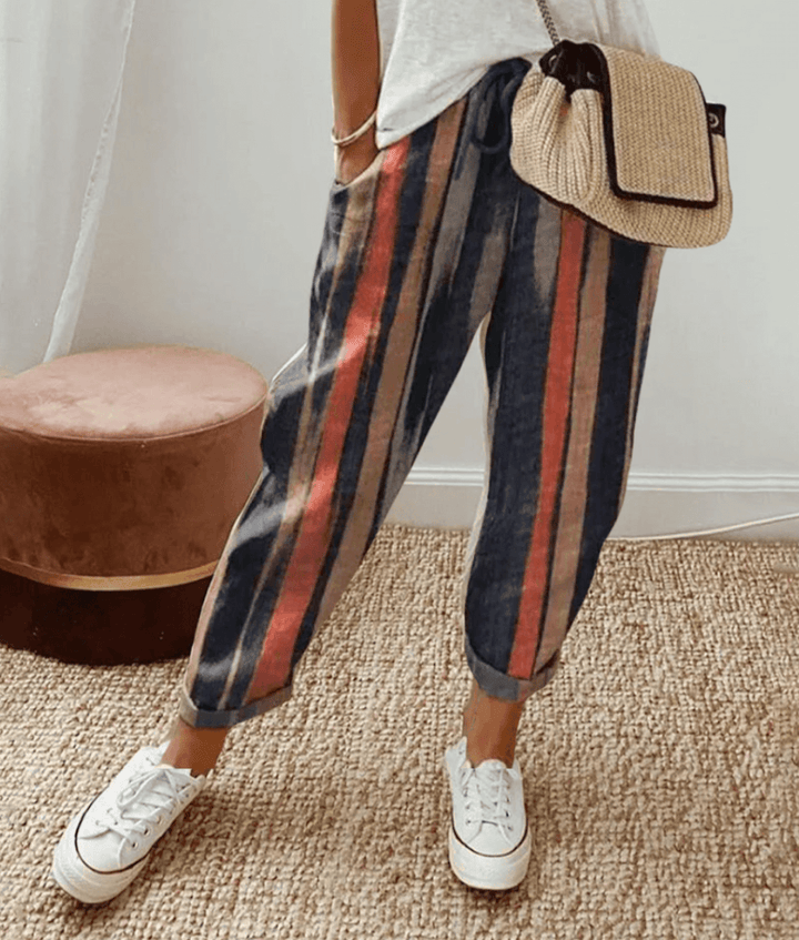 CATERINA | PANTALONI CASUAL CON COULISSE