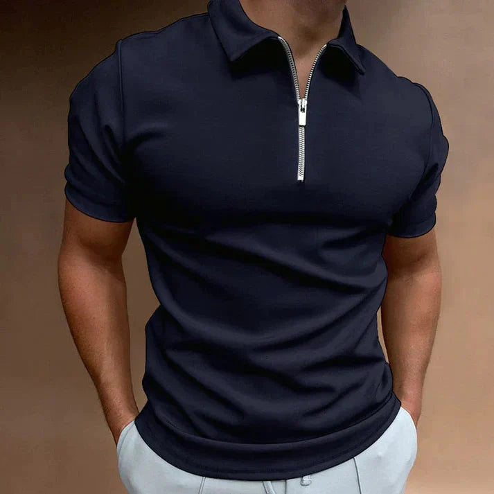 LUCA | POLO CON ZIP MODERNA