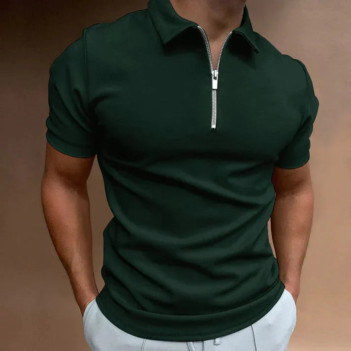 LUCA | POLO CON ZIP MODERNA
