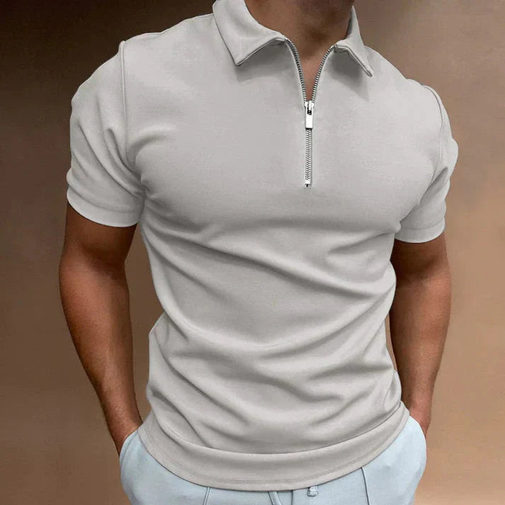 LUCA | POLO CON ZIP MODERNA
