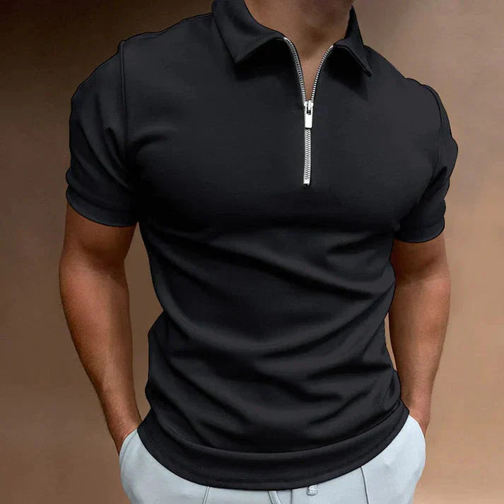 LUCA | POLO CON ZIP MODERNA