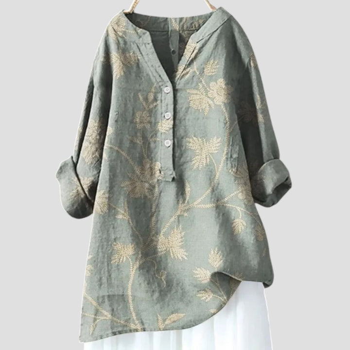 Daira™ | Blusa Lunga Floreale Elegante
