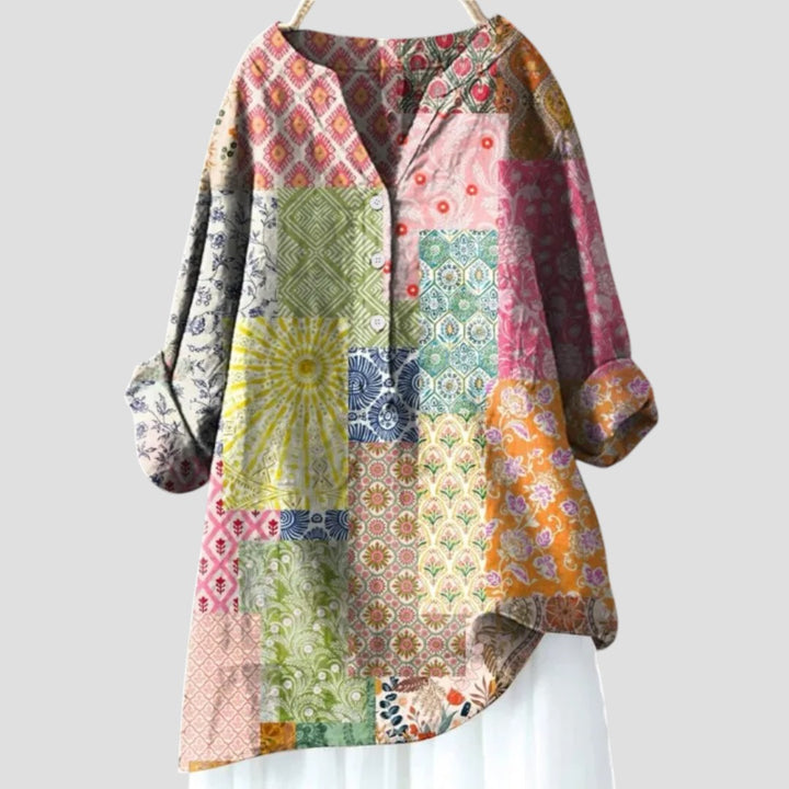 Daira™ | Blusa Lunga Floreale Elegante
