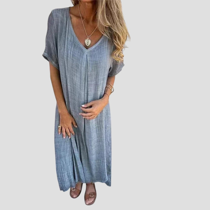 Isabella™ | Abito Estivo con Scollo a V Stile Vintage