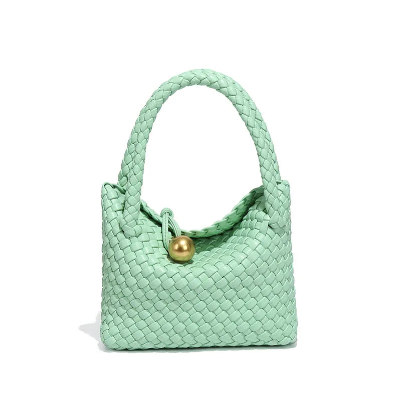 ASTRID | ELEGANT WOVEN LEATHER BAG