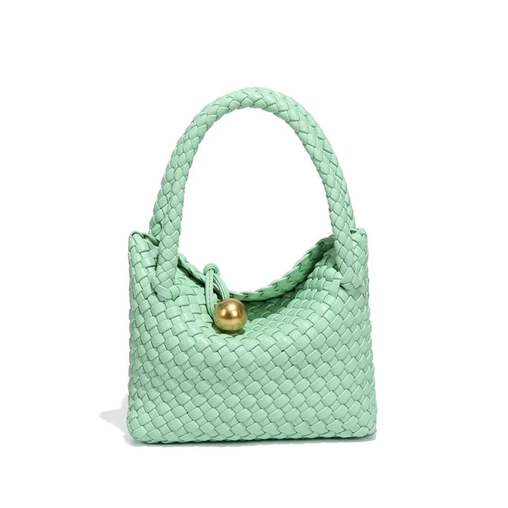 ASTRID | ELEGANT WOVEN LEATHER BAG