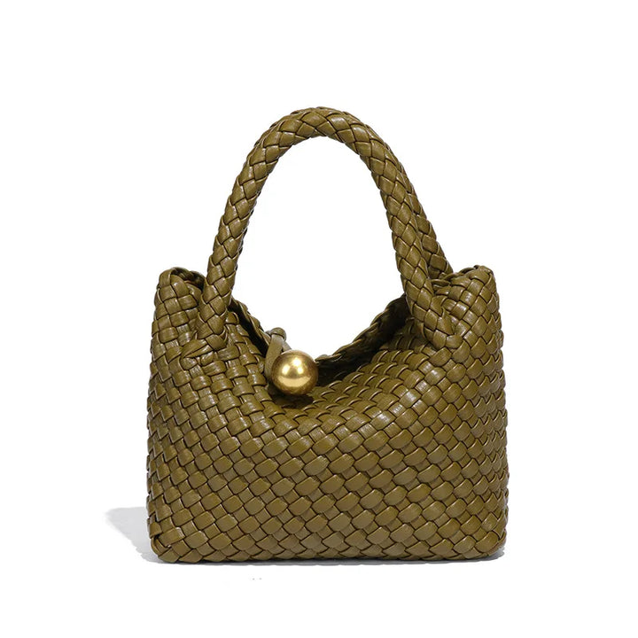 ASTRID | ELEGANT WOVEN LEATHER BAG