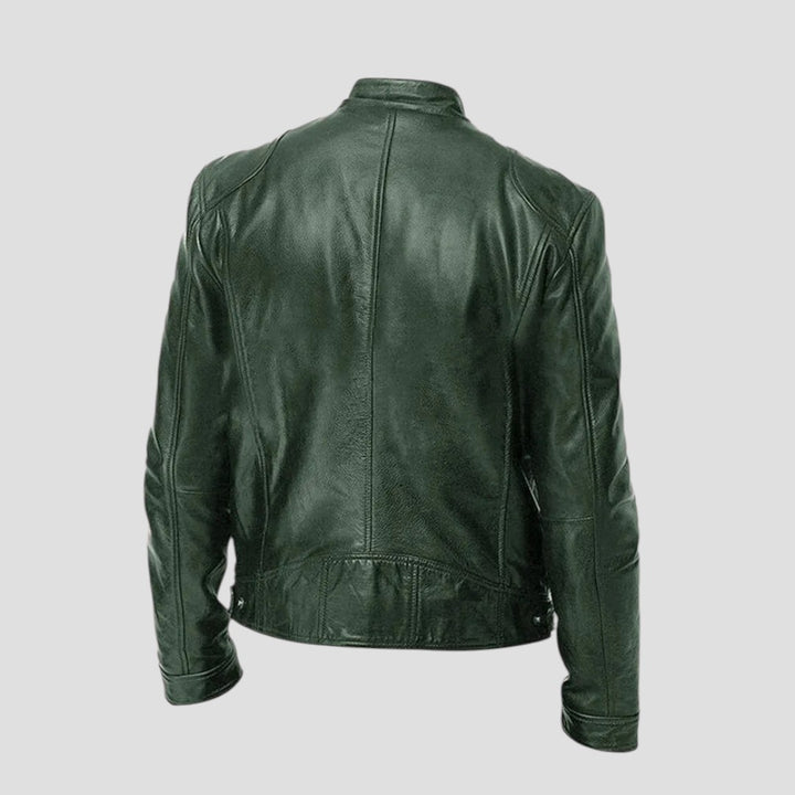 Enzo | Giacca in Pelle Casual dallo Stile Senza Tempo