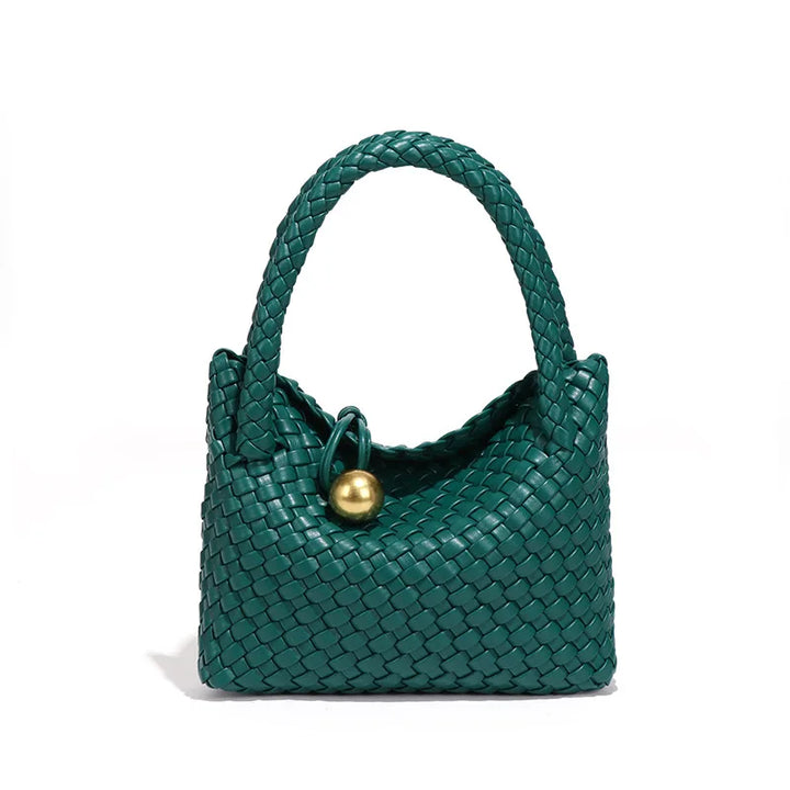 ASTRID | ELEGANT WOVEN LEATHER BAG