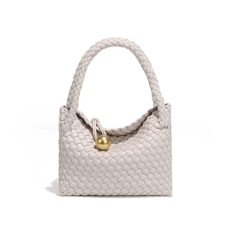 ASTRID | ELEGANT WOVEN LEATHER BAG