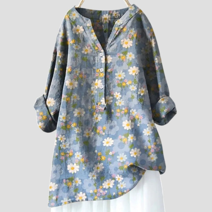 Daira™ | Blusa Lunga Floreale Elegante