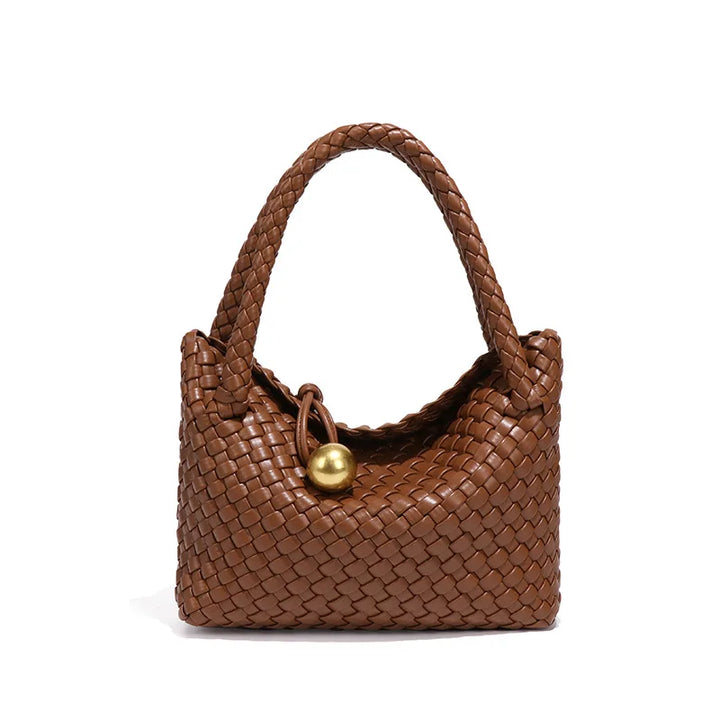 ASTRID | ELEGANT WOVEN LEATHER BAG