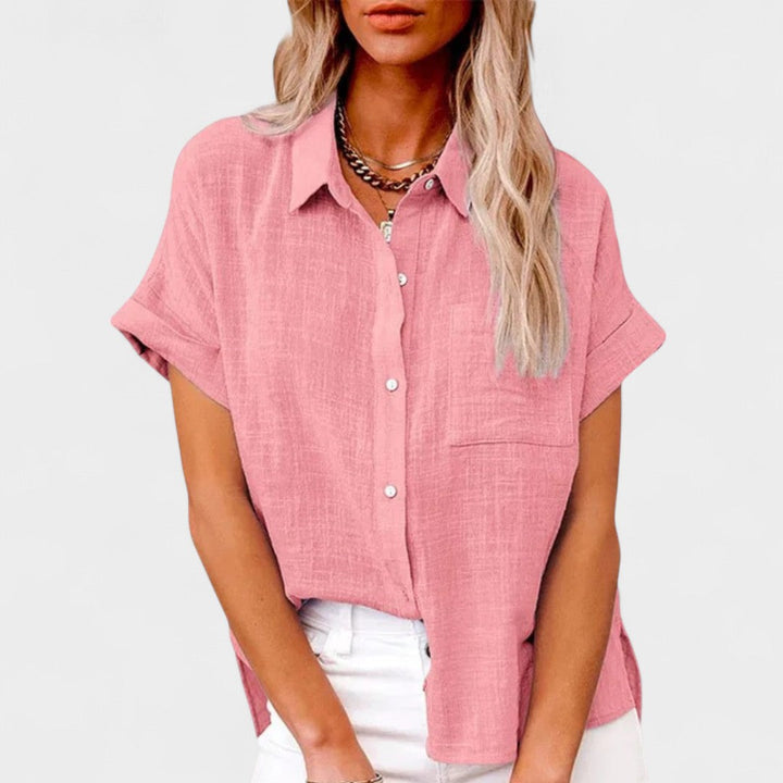 BELMONTE MILANO | BLUSA CON BOTTONI RILASSATA