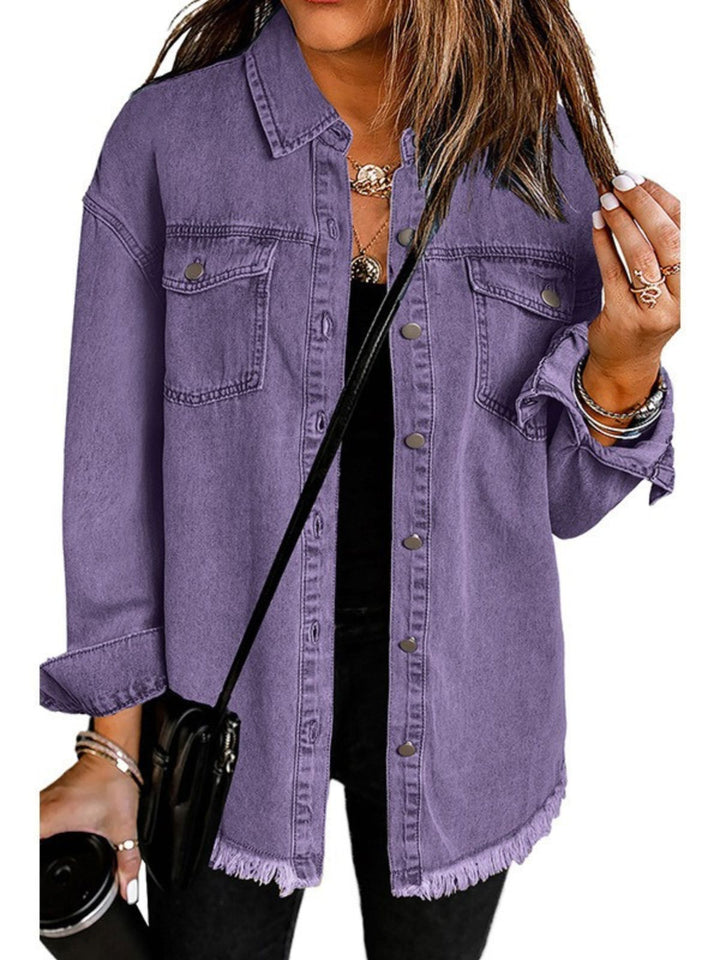 BELMONTE MILANO | CAMICIA IN DENIM DISTRESSED