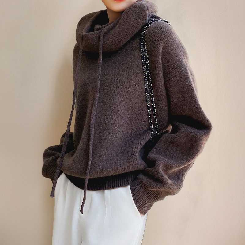BELMONTE MILANO | MAGLIONE CON COLLO A IMBUTO