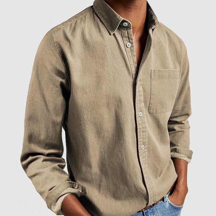 Carlo | Camicia Elegante in Cotone Traspirante