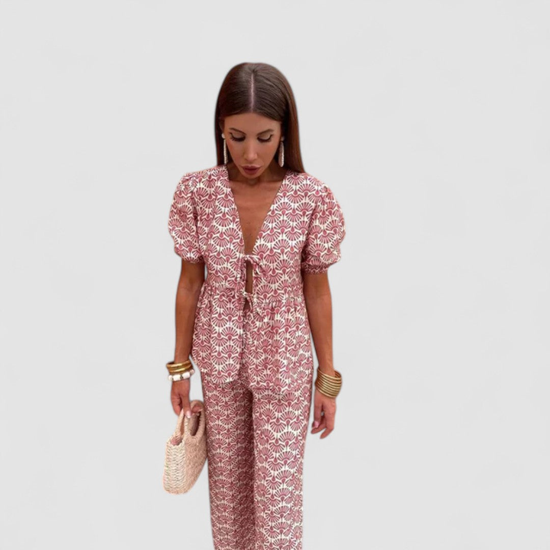 Noemí | Elegante ensemble estivo a due pezzi