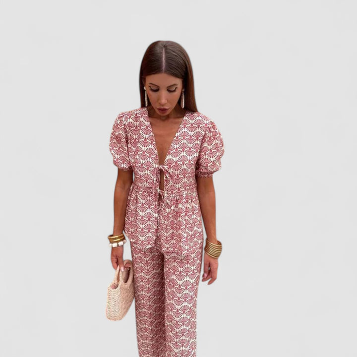 Noemí | Elegante ensemble estivo a due pezzi
