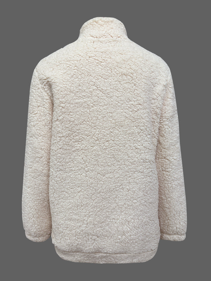 BELMONTE MILANO | Maglione con Zip a Quarto di Patch