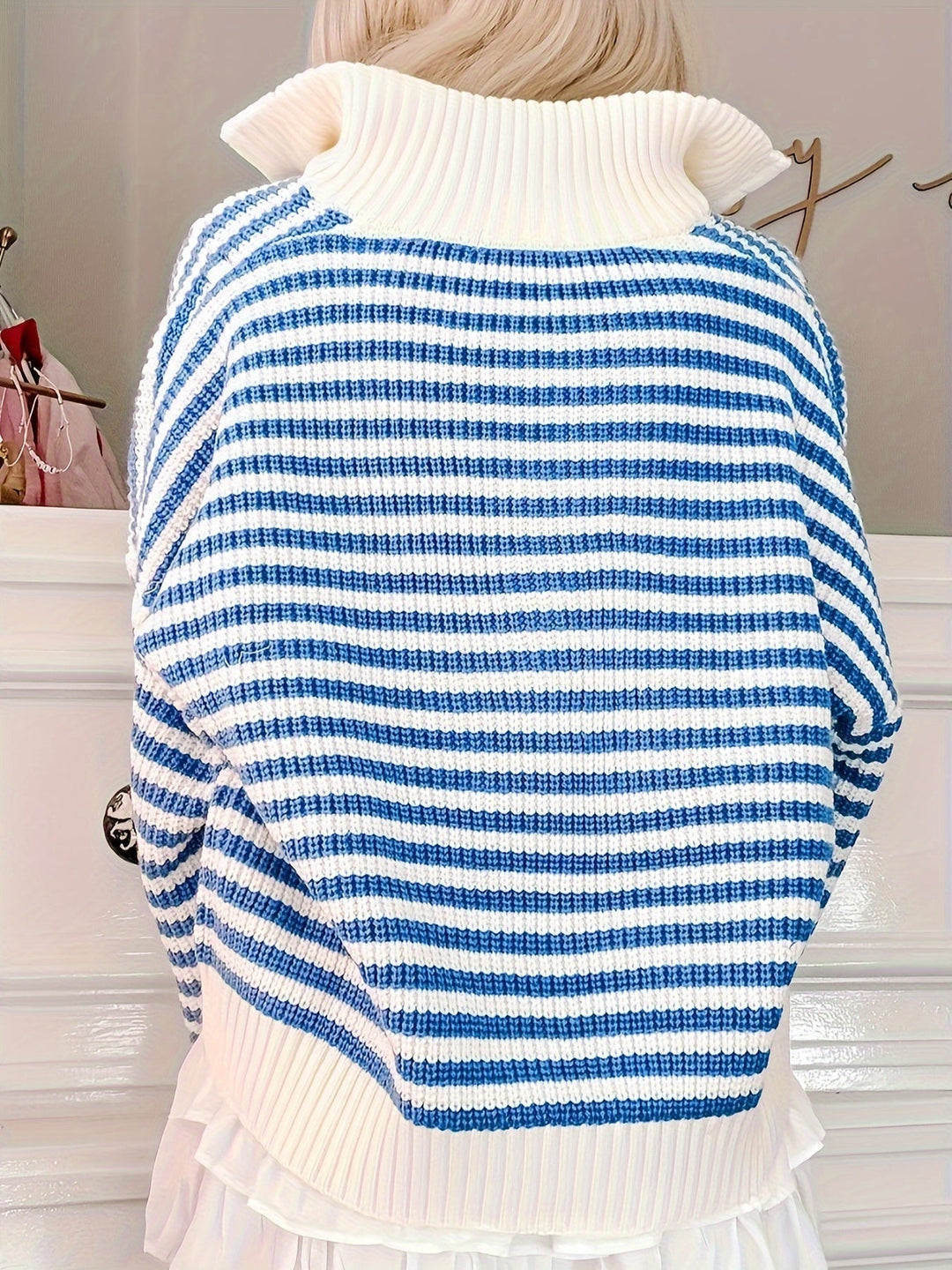 BELMONTE MILANO | Maglione con Zip a Righe