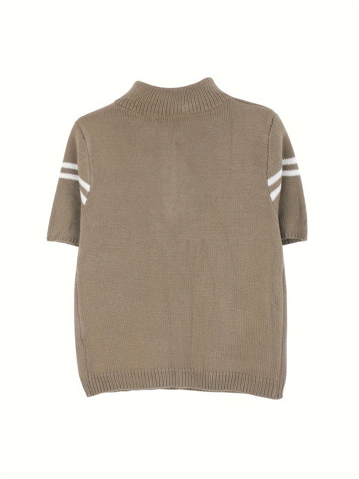 BELMONTE MILANO | Maglione a Righe con Zip