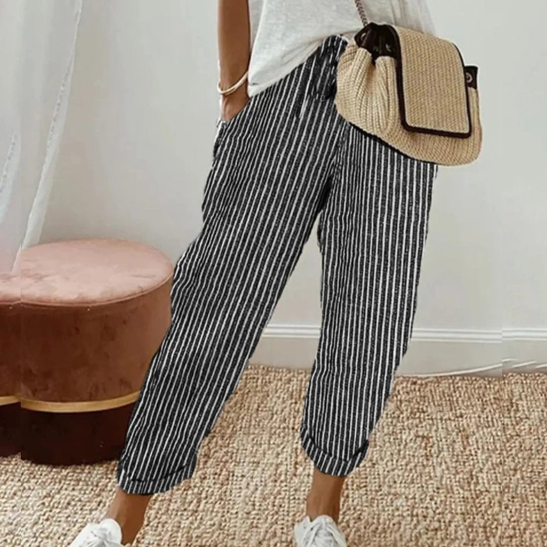 CATERINA | PANTALONI CASUAL CON COULISSE