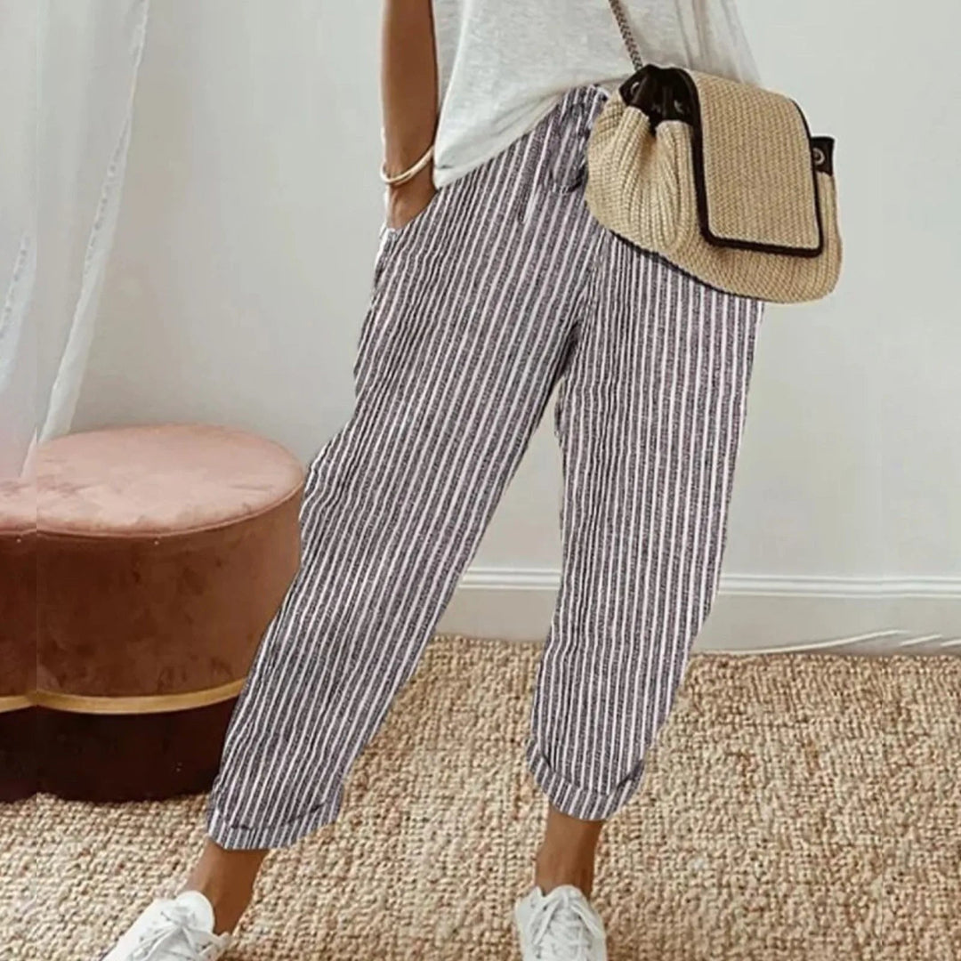 CATERINA | PANTALONI CASUAL CON COULISSE