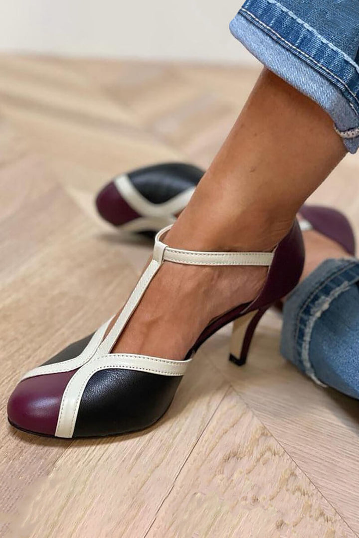 LUCIA | RETRÒ T-BAR HEELS