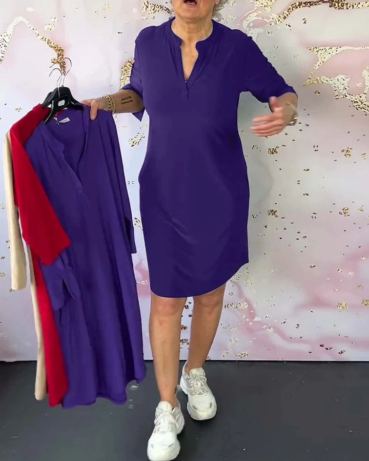 Hanne | Abito Elegante con Collo a V
