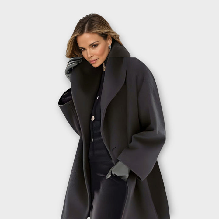 BELMONTE MILANO | CAPPOTTO DRAPPEGGIATO ELEGANTE