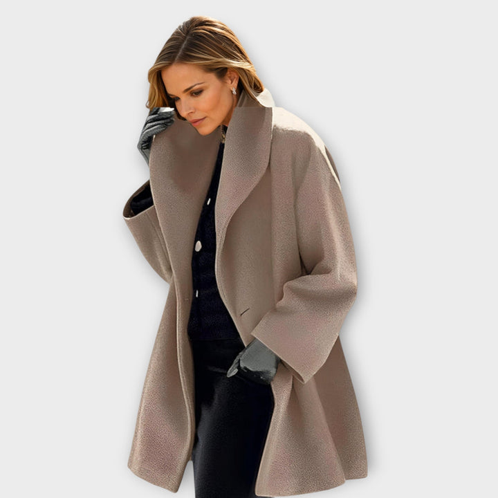 BELMONTE MILANO | CAPPOTTO DRAPPEGGIATO ELEGANTE