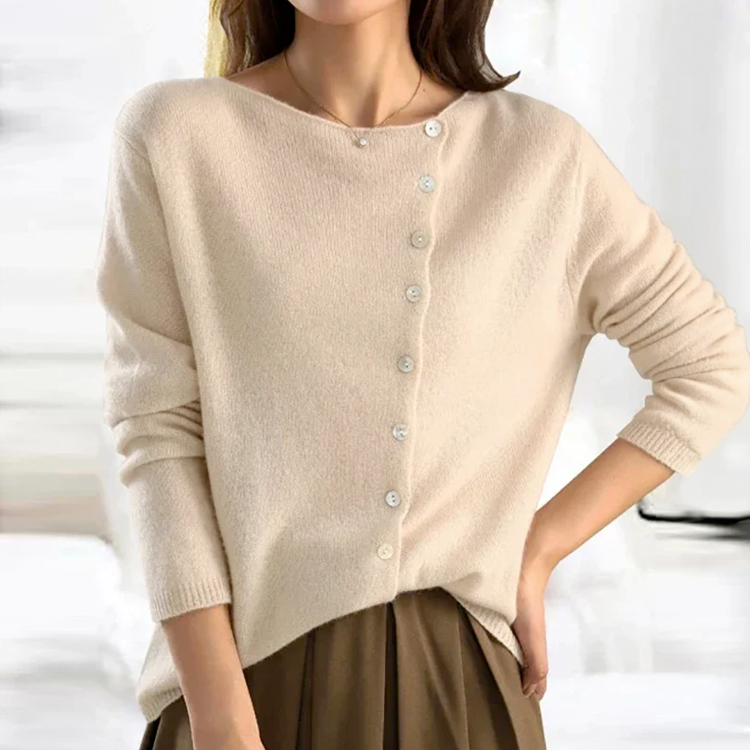 BELMONTE MILANO | MAGLIONE CON BOTTONI LATERALI