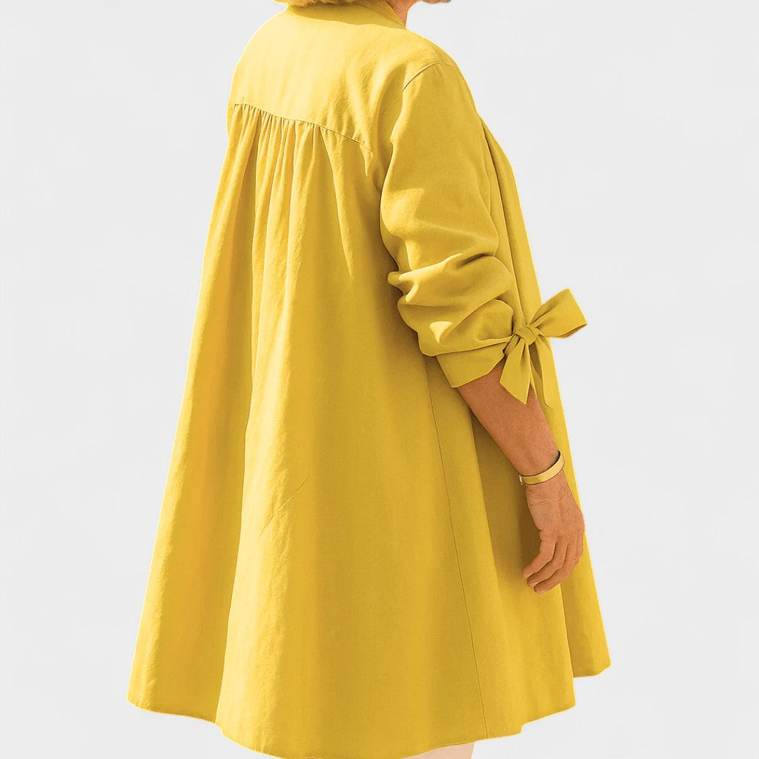 BELMONTE MILANO | BLUSA LUNGA CON PULSANTI