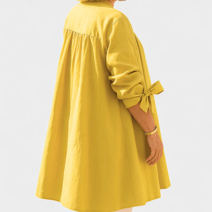 BELMONTE MILANO | BLUSA LUNGA CON PULSANTI
