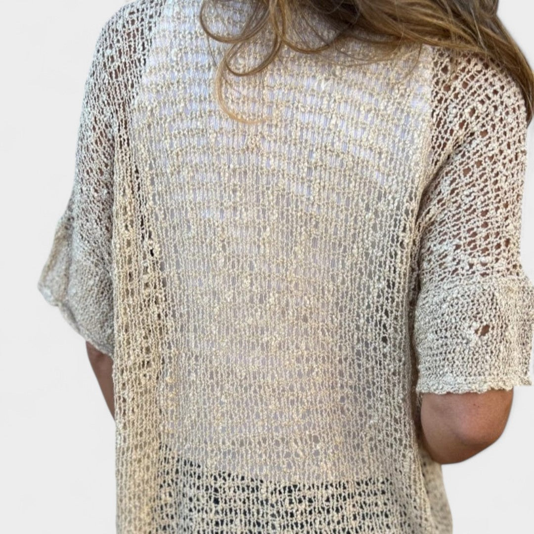 ELENA | CARDIGAN IN MAGLIA LEGGERA