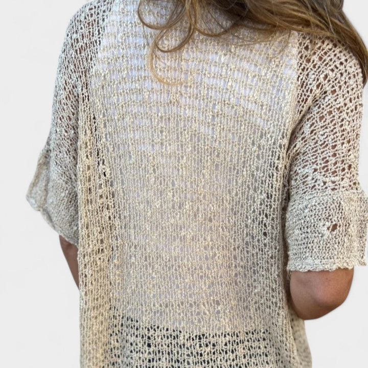 ELENA | CARDIGAN IN MAGLIA LEGGERA