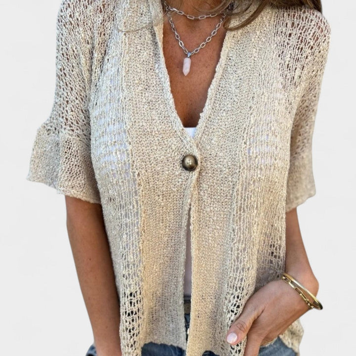 ELENA | CARDIGAN IN MAGLIA LEGGERA