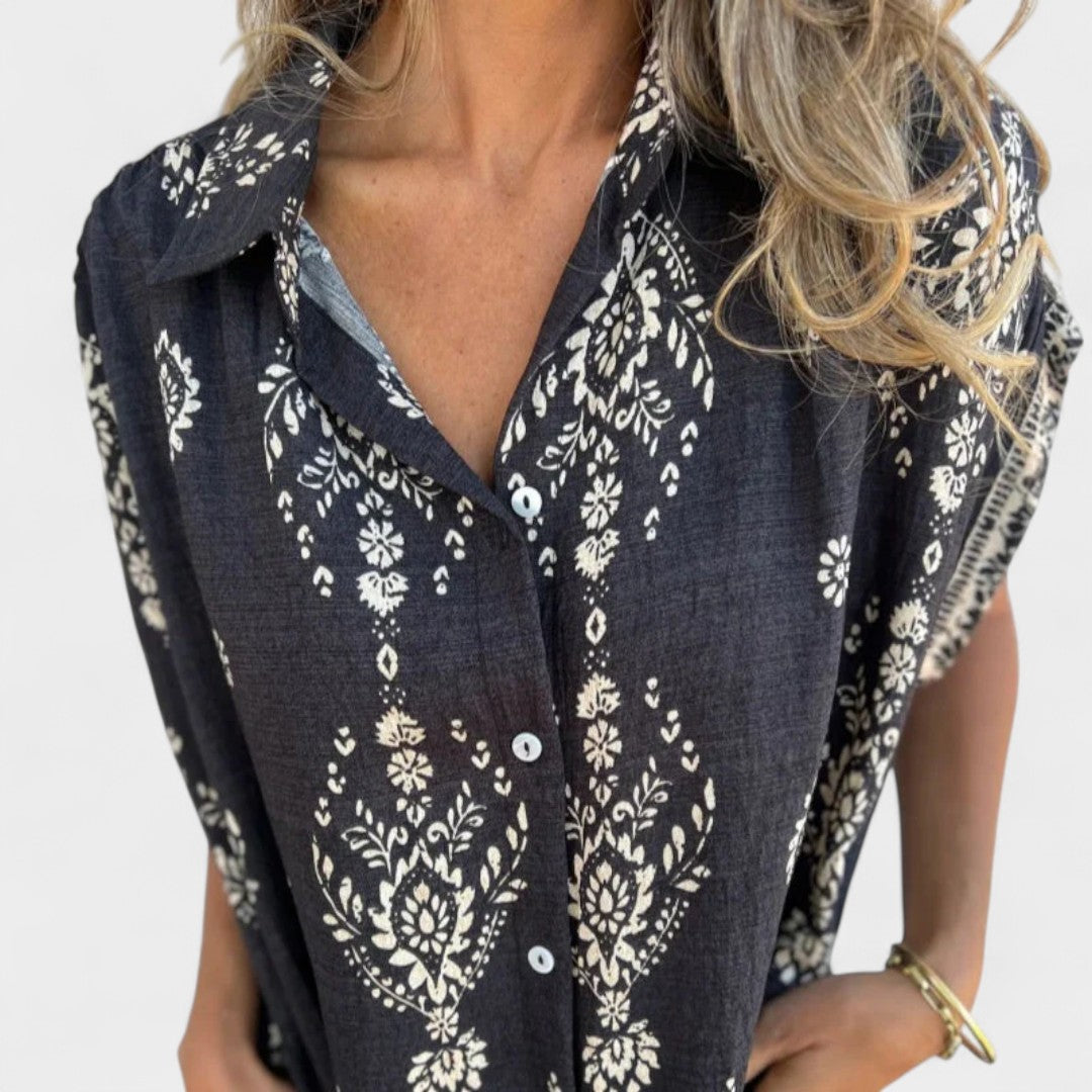 CHIARA | ABITO CAMICIA STAMPATO