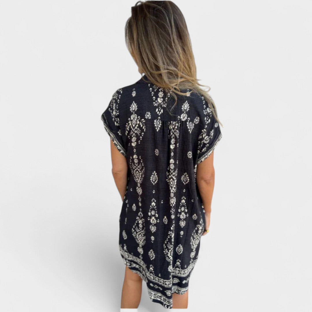 CHIARA | ABITO CAMICIA STAMPATO