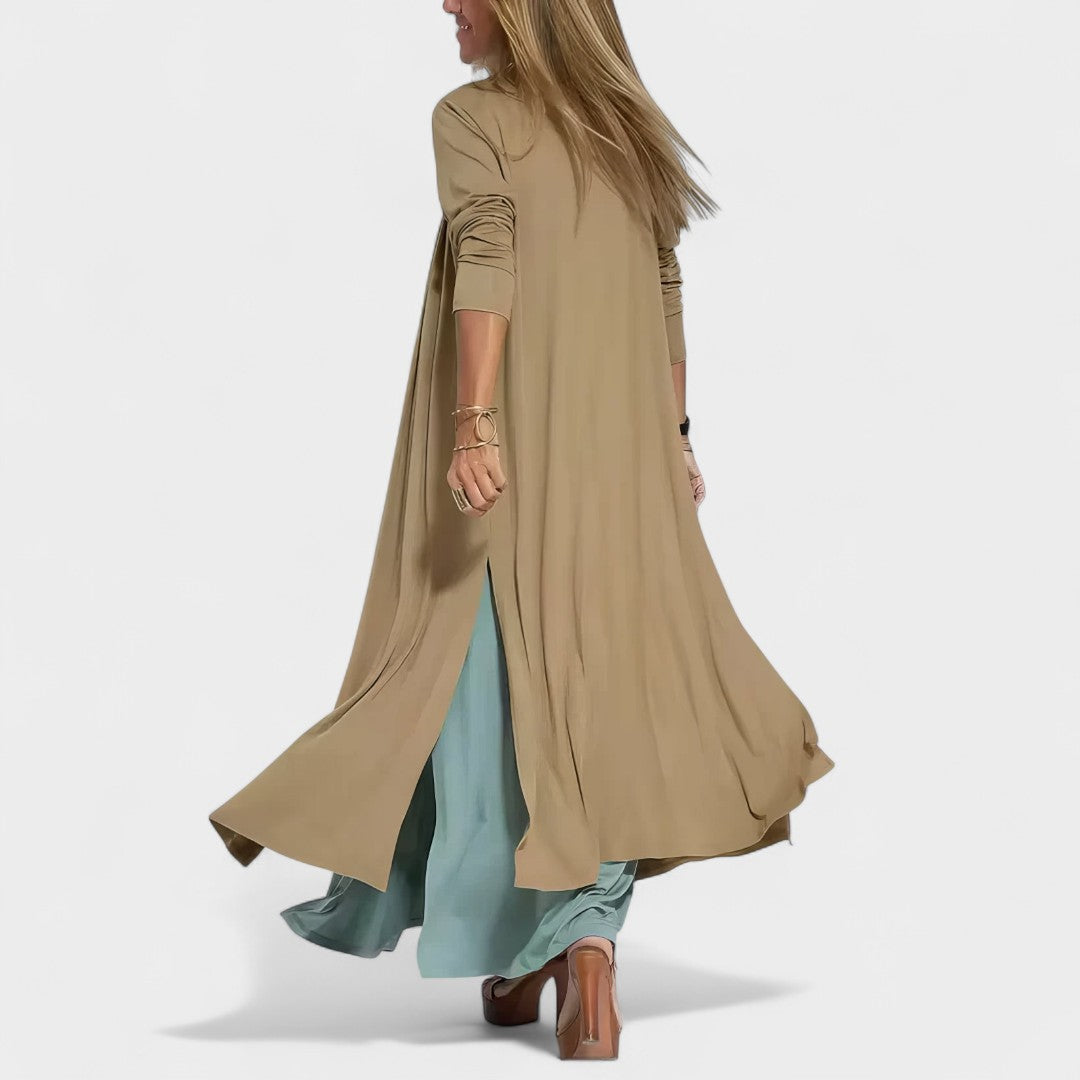 LIVIA | ABITO MAXI NERO ELEGANTE