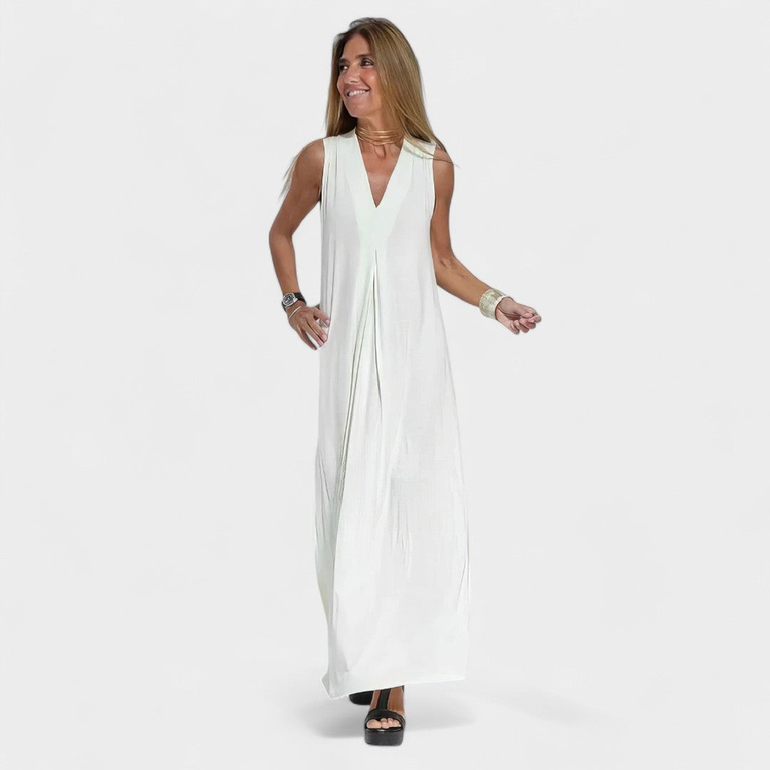 LIVIA | ABITO MAXI NERO ELEGANTE