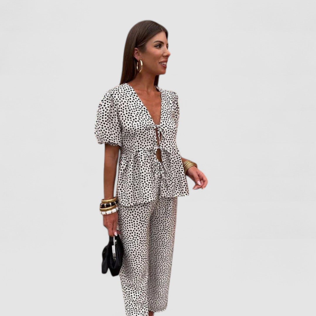 Noemí | Elegante ensemble estivo a due pezzi